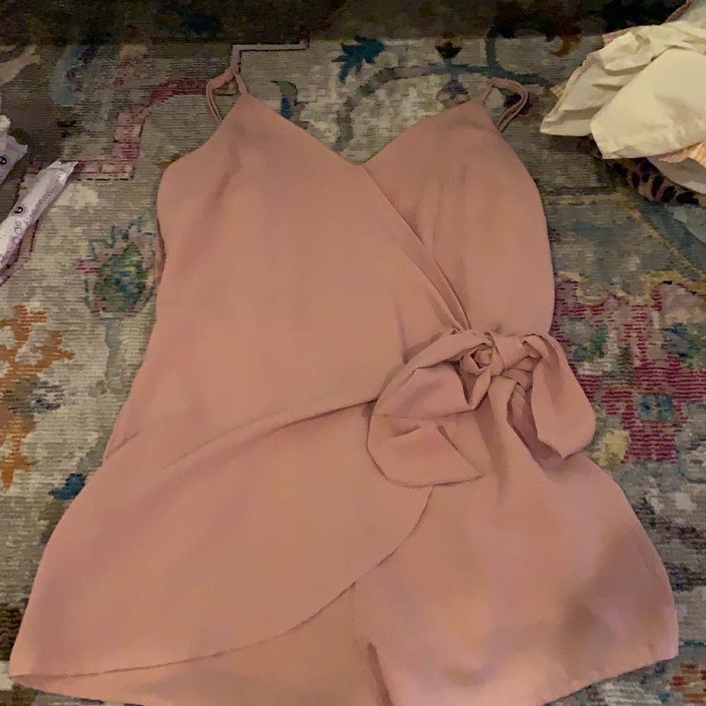 cute pink romper